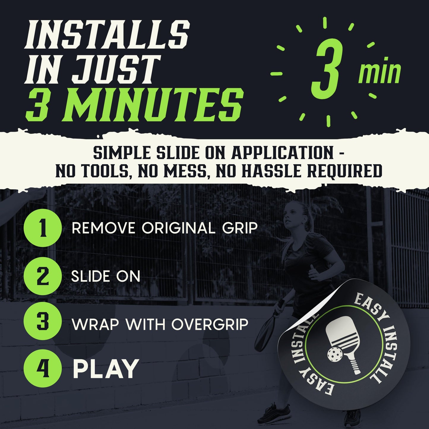 PickleGrips Ergonomic Undergrip