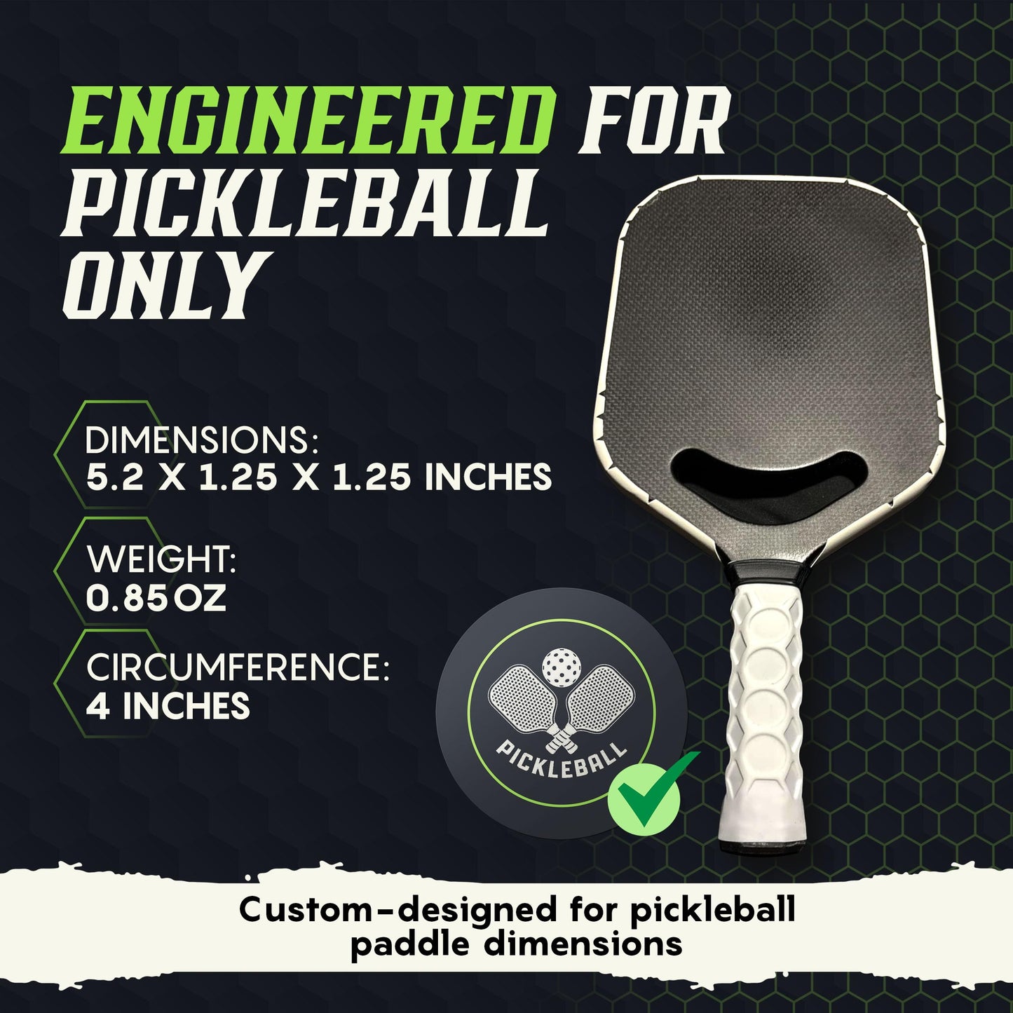 PickleGrips Ergonomic Undergrip