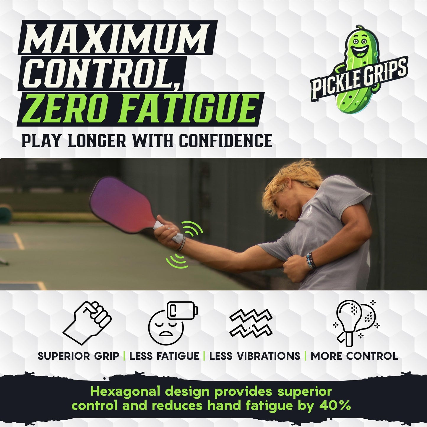 PickleGrips Ergonomic Undergrip