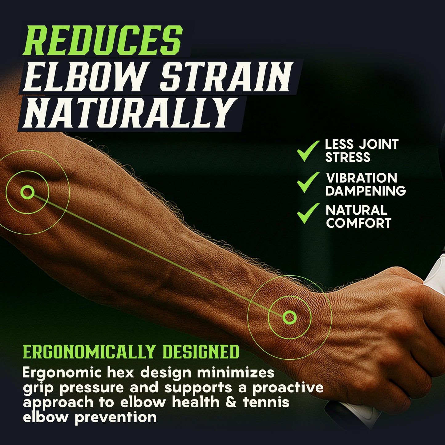 PickleGrips Ergonomic Undergrip